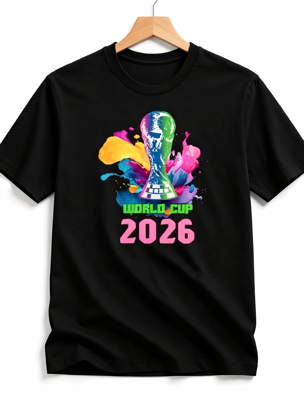 Fifa World Cup 2026 T-Shirt Soccer Graphic Tee USA Football Fan, World-Cup-2026